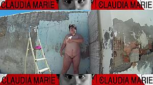 Claudia Marie's big ass and fat pussy fetish in a hot video