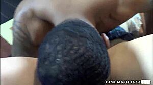 Pretty blonde gets her ass fucked by big cock