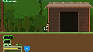 2D animated jungle speedrun in a captivity game