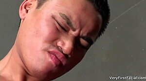 Gay porn with hardcore sex and facial finish