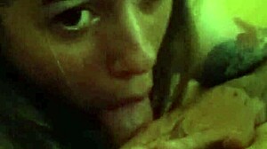 Double trouble with a blonde bombshell in a missionary anal scene