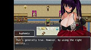 Hentai game with animation gallery of a girl being a hero in sexual scenes