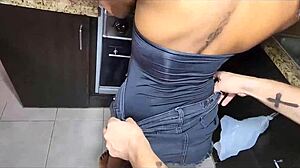 Daddy gets it on with his Latina stepdaughter