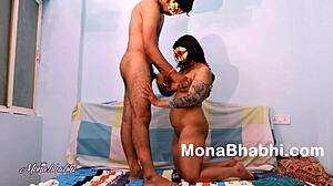 Beautiful big ass Indian bhabhi gets pregnant after hot sex with her husband