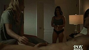 Czech nymphos Jennifer White and Rachael Cavalli in threesome