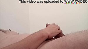 Enjoying homemade Italian jerk off videos with anal action