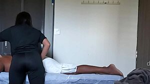 Massage in the spa with an erotic twist with an Indian beauty from Manipur