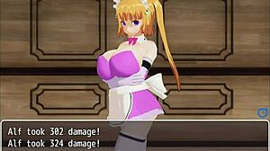 Cartoon gallery with anime and hentai features Girl B Hero scenes