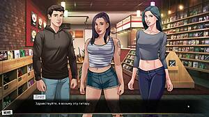 Cartoon porn with deepthroat and big cock action - Red String Part 5