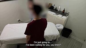 Sexy MILF returns for a special solo massage experience