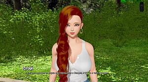 3D adult cartoon with Asian babe giving blowjob and riding dick in Ripples Part 6