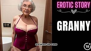 The first part of the hot story of an old woman who has a pissing fetish
