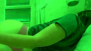 Stepmom's passionate sex with stepson in a bedroom session