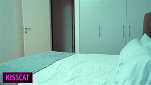 Stepson's intimate encounter with stepmother in the bathroom