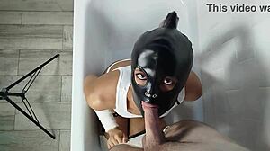 Latina wife gets humiliated and dominated in the pool