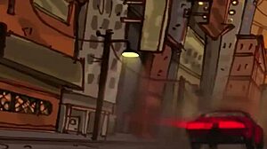 Sensual ride with erotic cartoon characters in HD