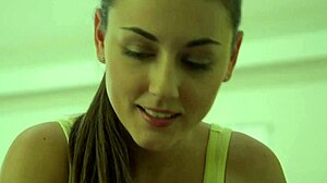 Teenies Tessia and Iwia explore their lesbian desires