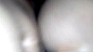 Amateur girlfriend rides hard and moans in pleasure