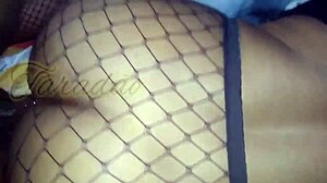 Natural tits and big ass bouncing during hardcore fucking