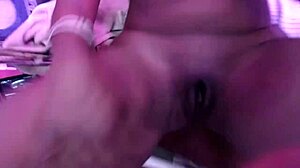 Emily's big ass and shaved pussy get some attention in this homemade video