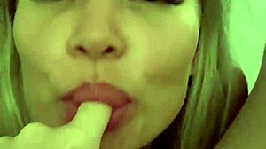 Big boobs and licking pussy in hot lesbian action
