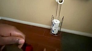 Tugging my big cock
