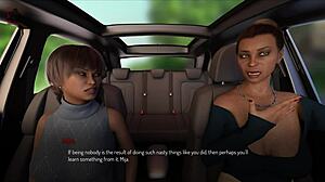 Visual novel game walkthrough for a college-bound protagonist