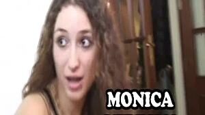 Monica Ledesma hosts a 2006 teen casting video featuring European and American boys