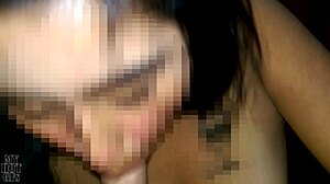 My friend gets turned on by my erection and I cover her with my semen