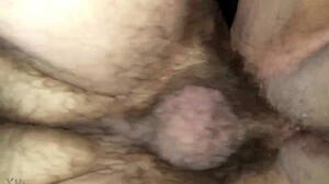 Sweetheart and hubby having fun in bed