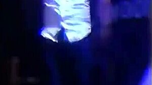 Peruvian hottie Brenda seduces with her moves in Miraflores nightclub